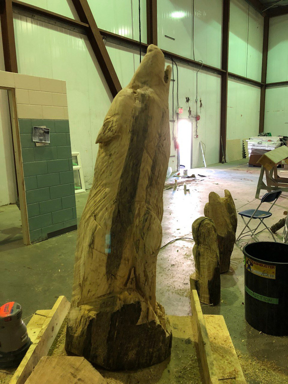 Wood carving made for Sacred Lies